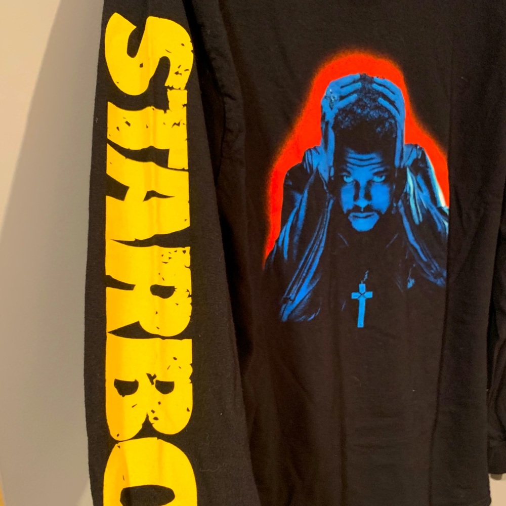 The Weeknd Starboy XO Merch Long Sleeve Tee